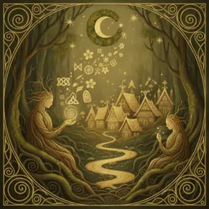 How to Feature Folklore in Illustration Without Flattening the Culture — Sidhe Wolf