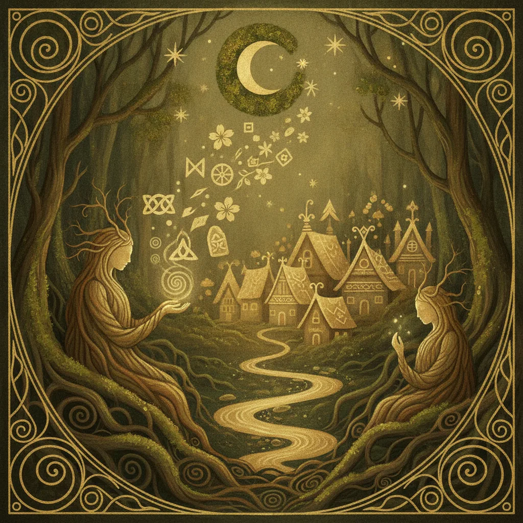 How to Feature Folklore in Illustration Without Flattening the Culture — Sidhe Wolf