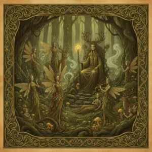 The Victorian fairy painting tradition — Sidhe Wolf