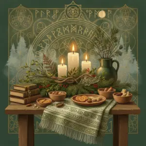 Yule and midwinter: greenery, light and the honest history — Sidhe Wolf