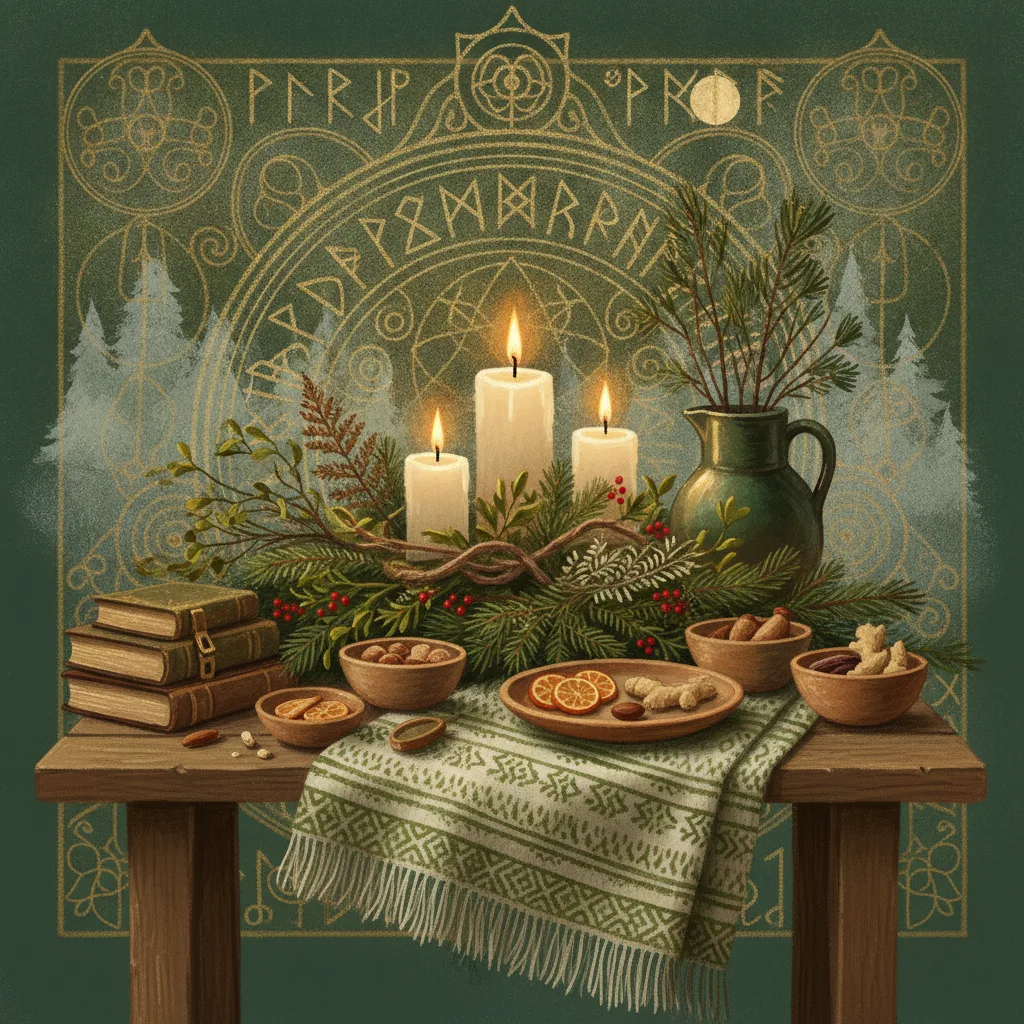 Yule and midwinter: greenery, light and the honest history — Sidhe Wolf