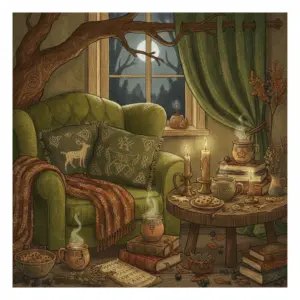 A reading nook for the mythically minded — Sidhe Wolf