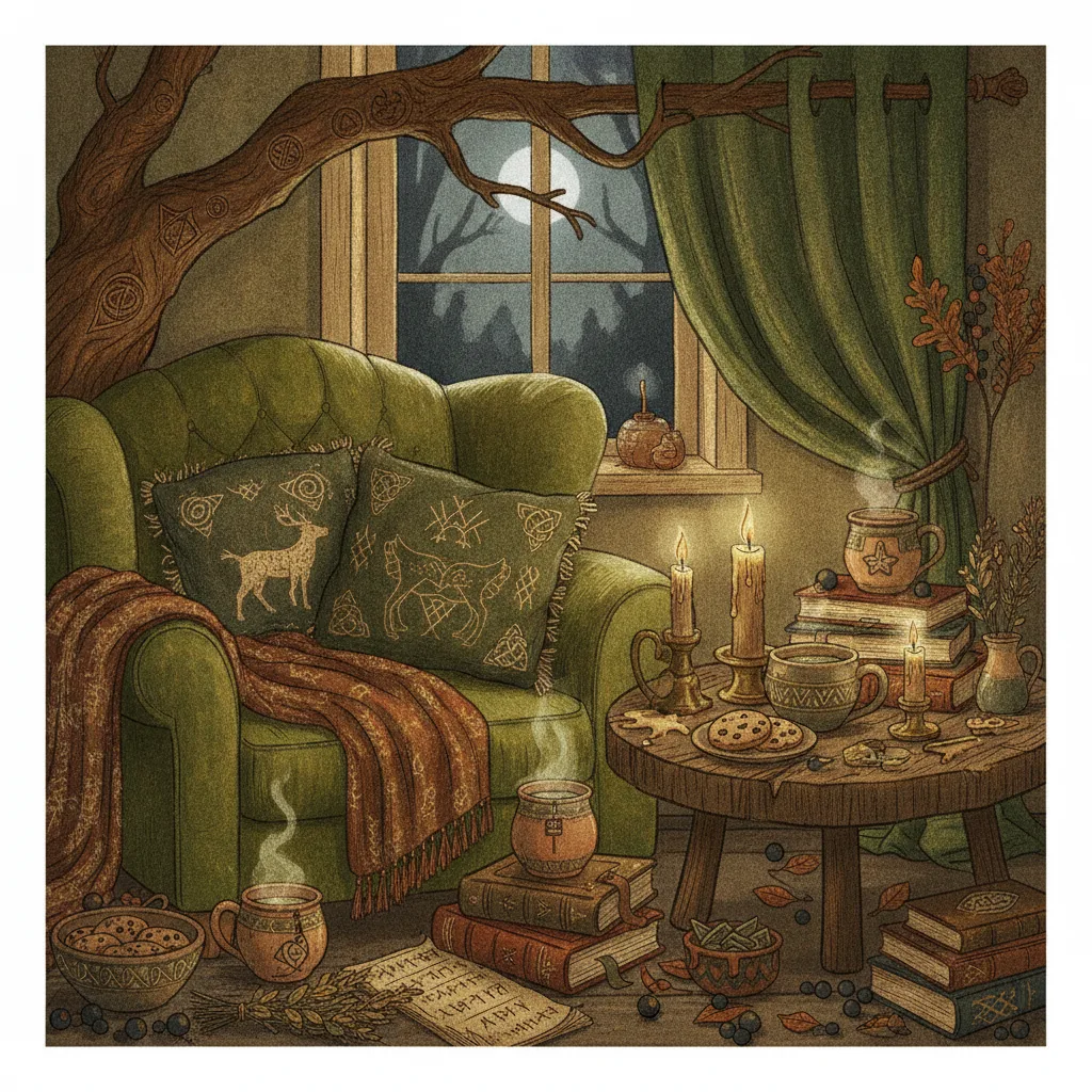 A reading nook for the mythically minded — Sidhe Wolf