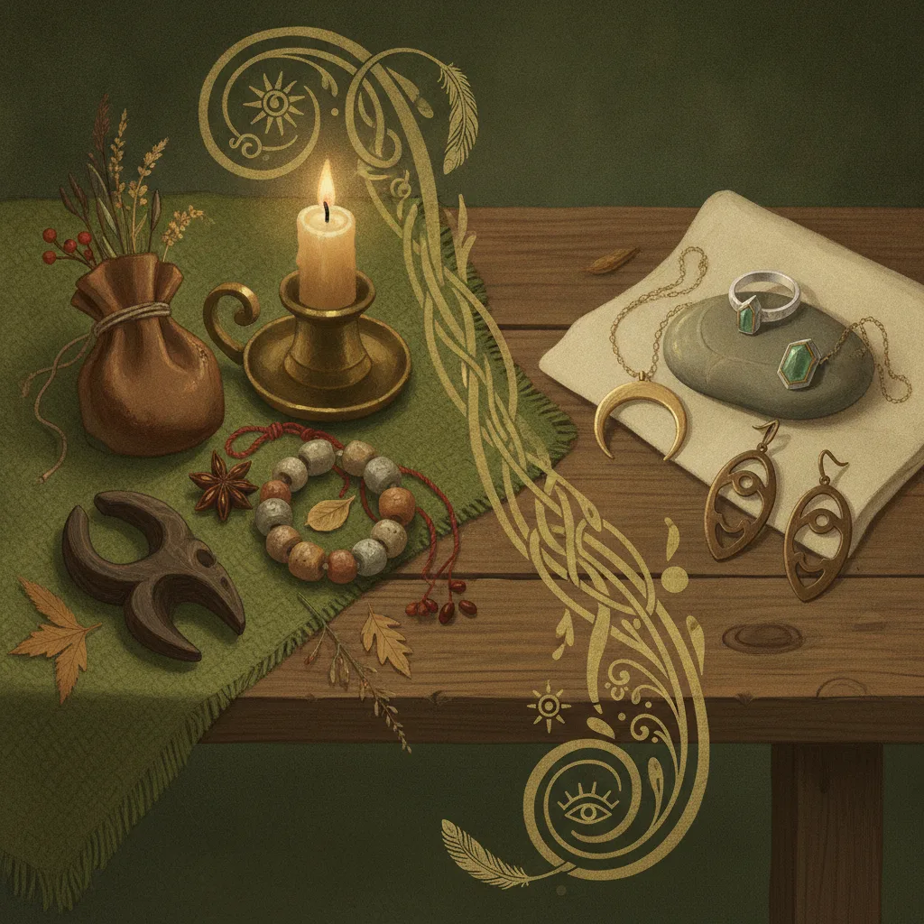 Amulets and talismans: folklore protection vs modern jewellery — Sidhe Wolf