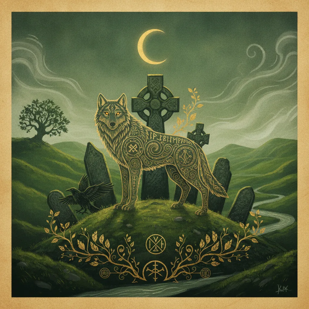 The Wolf in Irish and Norse Tradition — Sidhe Wolf