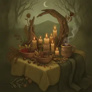Samhain décor that isn't Halloween-store plastic — Sidhe Wolf