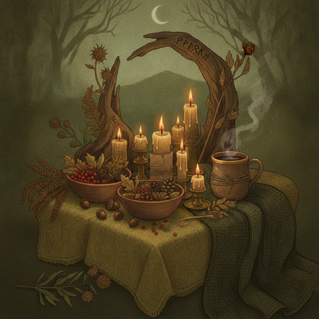 Samhain décor that isn't Halloween-store plastic — Sidhe Wolf