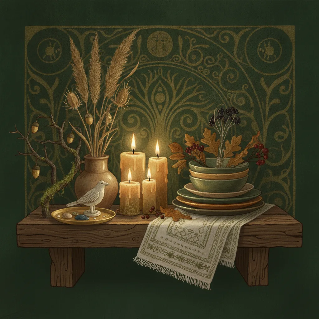 Building an altar or seasonal shelf: a styling guide — Sidhe Wolf