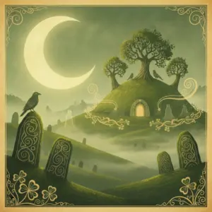 The aos sí (the sidhe): the good folk and the fairy mounds — Sidhe Wolf