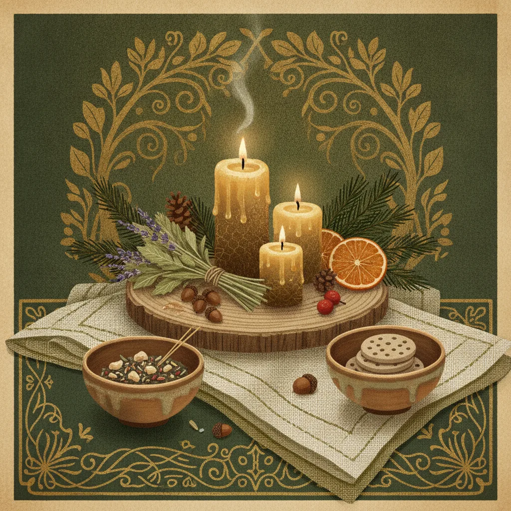 Candles and scent for the turning year — Sidhe Wolf