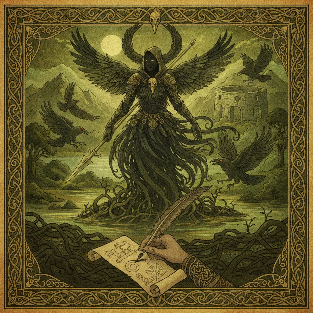 Drawing the Morrígan: A Folklore-Accurate Reference Guide for Artists — Sidhe Wolf